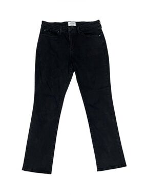 Denizen from Levi's women's mid-rise slim black jeans Stretchy size 12 31x30